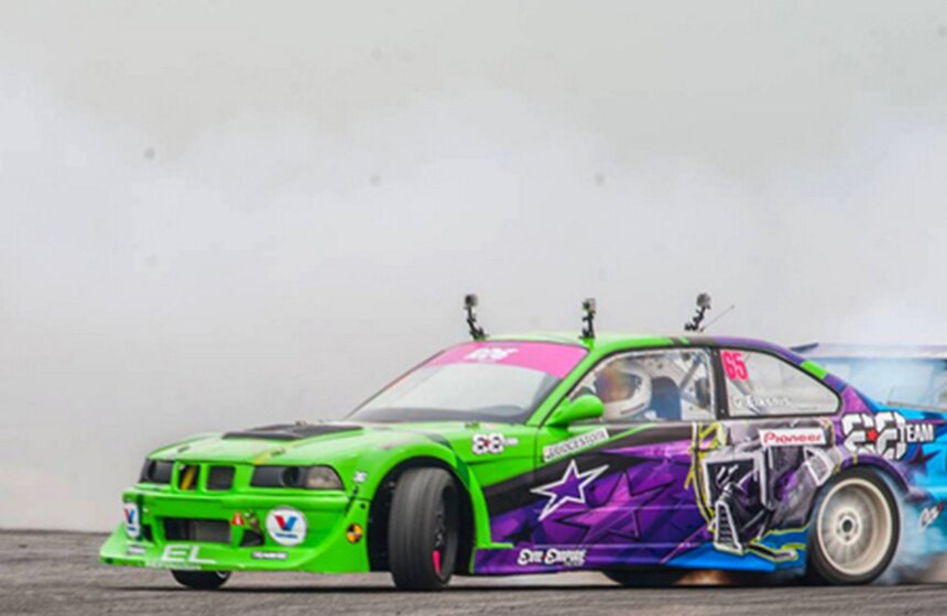 В столице прошло открытие автосезона Russian Drift Series 2014 2 фото