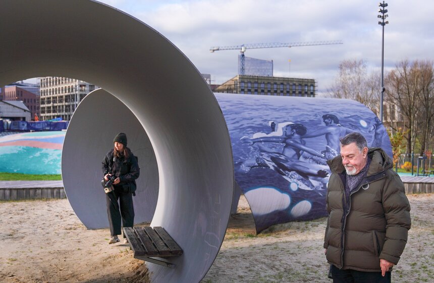 Фестиваль паблик-арта "Здесь и Сейчас" стартовал в Москве 10 фото