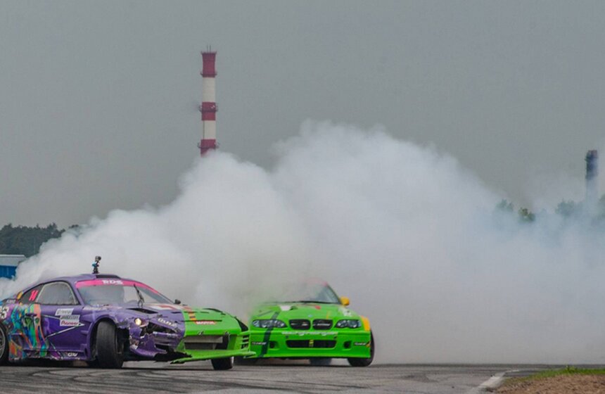 В столице прошло открытие автосезона Russian Drift Series 2014 19 фото