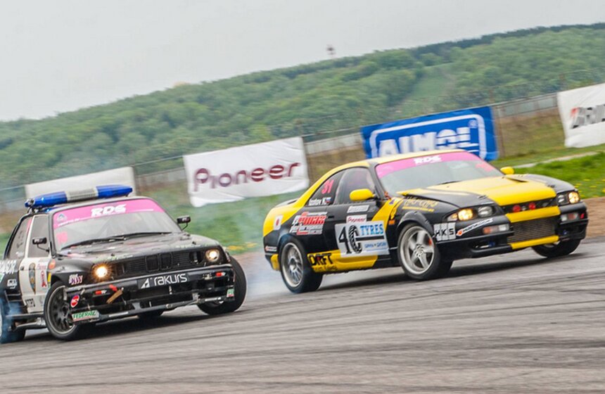 В столице прошло открытие автосезона Russian Drift Series 2014 12 фото