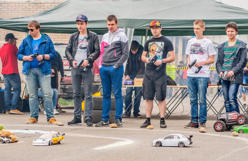 В столице прошло открытие автосезона Russian Drift Series 2014 14 фото