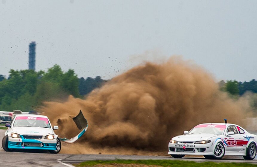 В столице прошло открытие автосезона Russian Drift Series 2014 17 фото