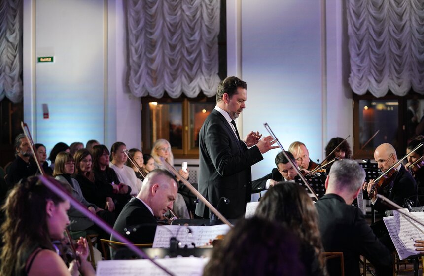 В Доме Пашкова прошел концерт при свечах в рамках "Ночи искусств" 20 фото