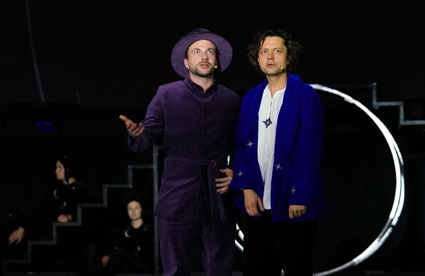 В Московском планетарии состоялась премьера полнокупольного спектакля "Коперник" 10 фото