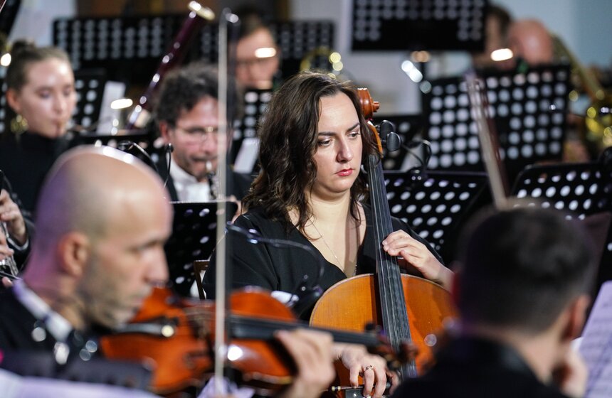 В Доме Пашкова прошел концерт при свечах в рамках "Ночи искусств" 17 фото