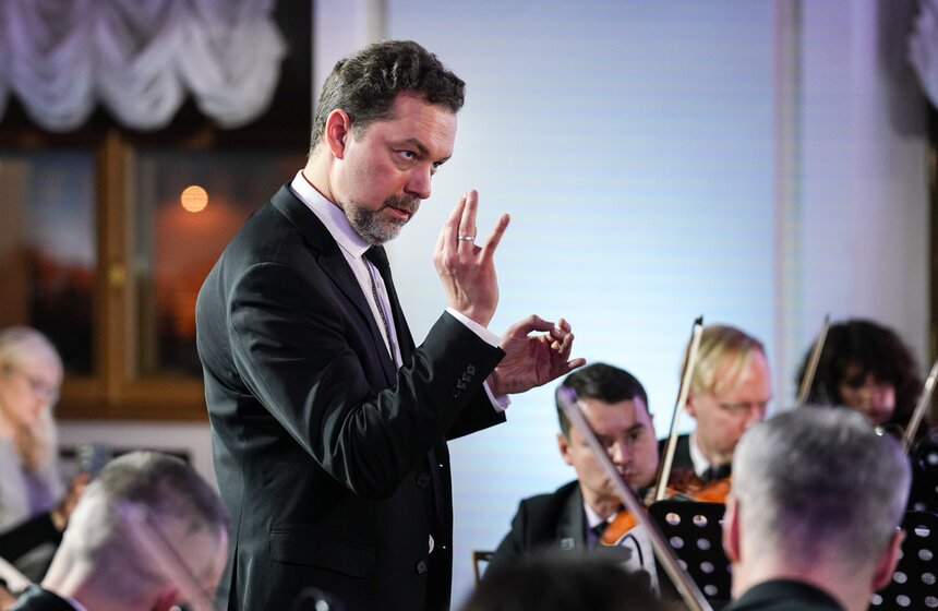 В Доме Пашкова прошел концерт при свечах в рамках "Ночи искусств" 16 фото