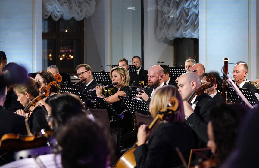 В Доме Пашкова прошел концерт при свечах в рамках "Ночи искусств" 14 фото