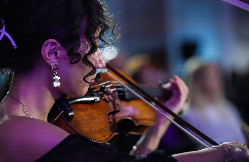 В Доме Пашкова прошел концерт при свечах в рамках "Ночи искусств" 13 фото