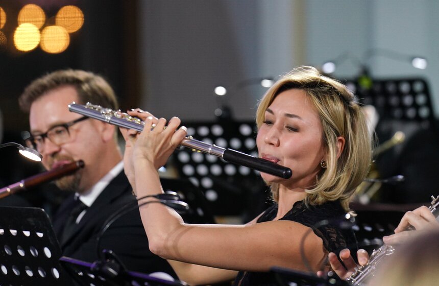 В Доме Пашкова прошел концерт при свечах в рамках "Ночи искусств" 11 фото