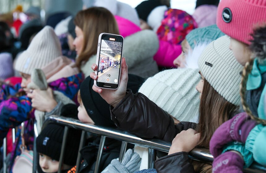 Поезд Деда Мороза завершил свою двухдневную остановку в Москве 7 фото