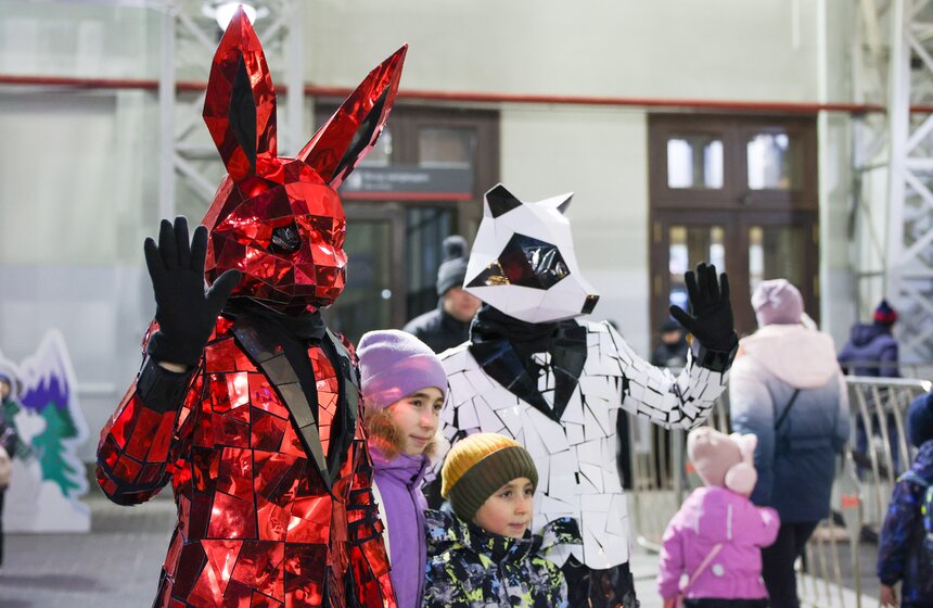 Поезд Деда Мороза завершил свою двухдневную остановку в Москве 21 фото