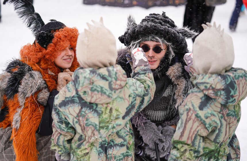 Фестиваль "Ледовая Москва. В кругу семьи" стартовал в Москве 13 фото