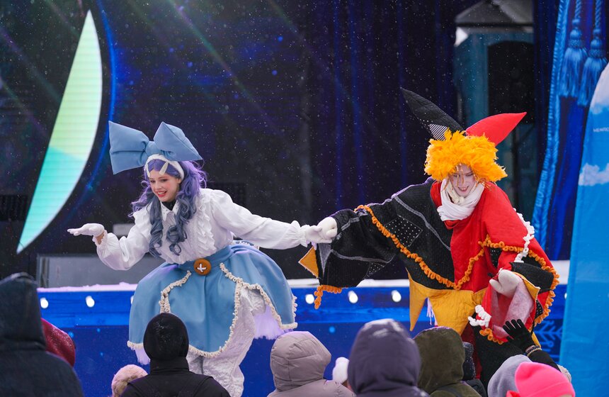 Фестиваль "Ледовая Москва. В кругу семьи" стартовал в Москве 19 фото