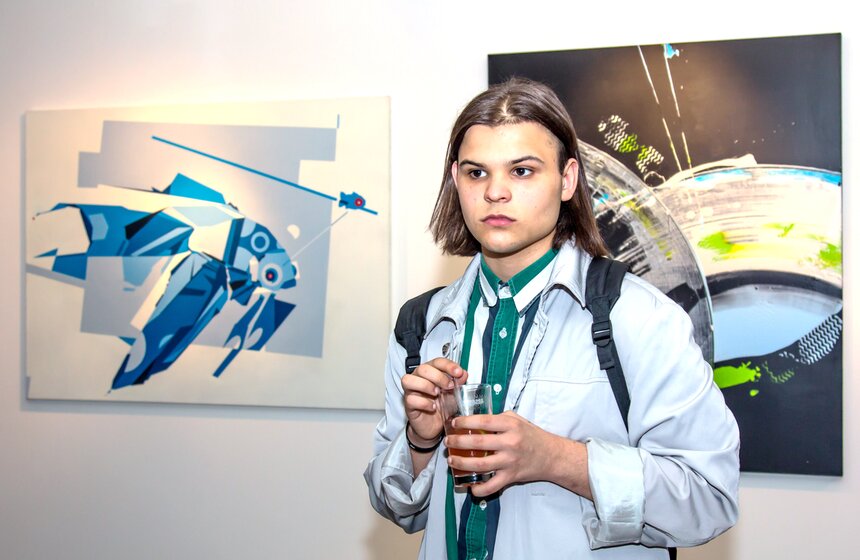 В Москве открылась выставка "Урбанизм: город в моем сознании" 12 фото