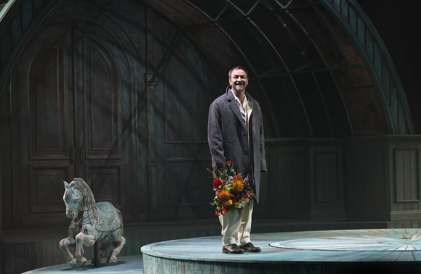 Предпремьерный показ спектакля "Опус 48. Островский" состоялся в Театре на Таганке 6 фото