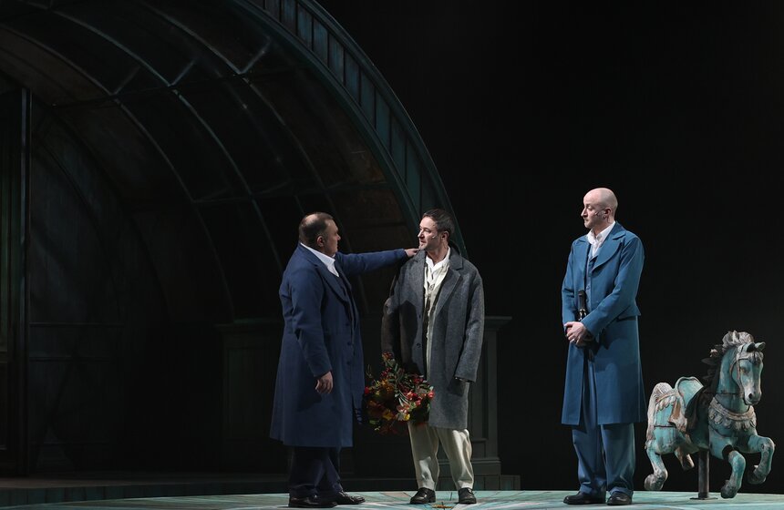 Предпремьерный показ спектакля "Опус 48. Островский" состоялся в Театре на Таганке 5 фото