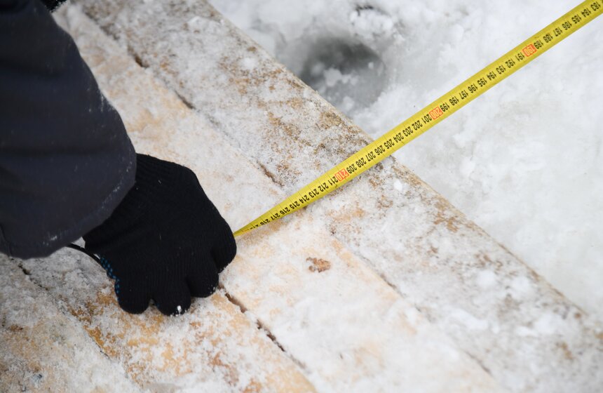 В Москве оборудовали купели к Крещению 4 фото