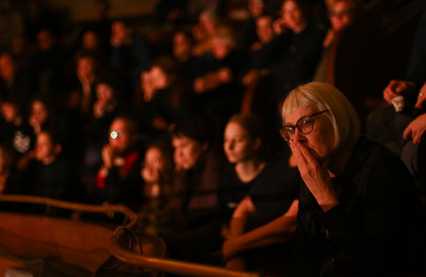 Прощание с актером Игорем Золотовицким состоялось в театре МХТ имени Чехова 26 фото