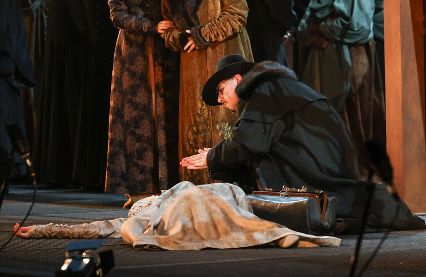 Премьера постановки "Царская невеста" состоялась в театре "Новая опера" 14 фото