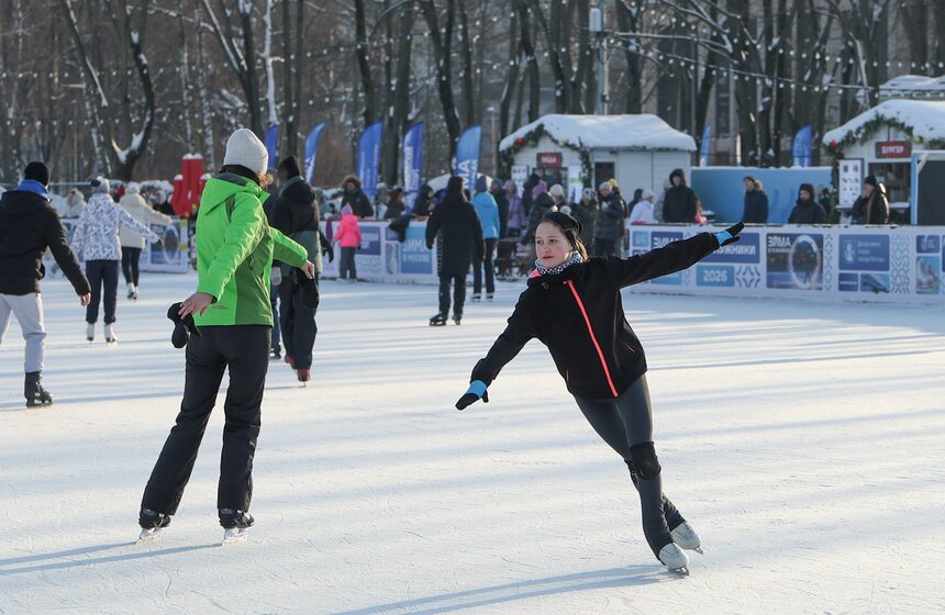 Фигуристка Анна Щербакова провела мастер-класс в "Лужниках" 23 фото