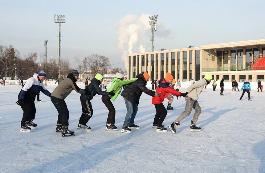 Фигуристка Анна Щербакова провела мастер-класс в "Лужниках" 26 фото