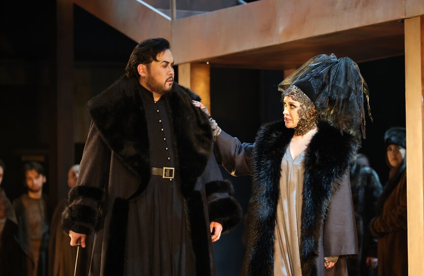 Премьера постановки "Царская невеста" состоялась в театре "Новая опера" 22 фото