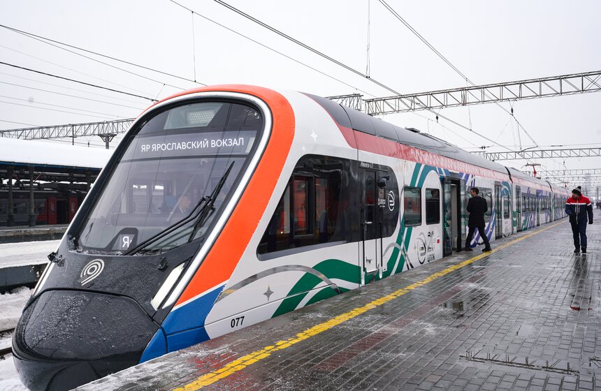 ЦППК запустила брендированный поезд к 20-летию 20 фото