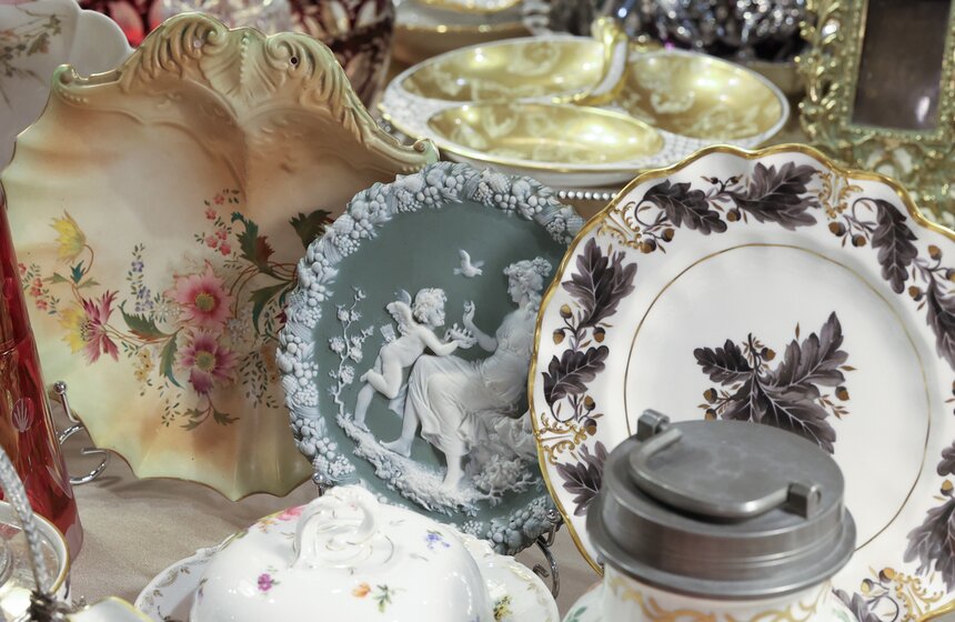 82-й Антикварный маркет "Блошинка" состоялся в Москве 23 фото