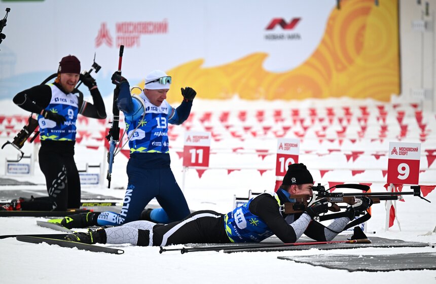 Кубок по любительскому биатлону Pioner Cup состоялся в "Лужниках" 10 фото