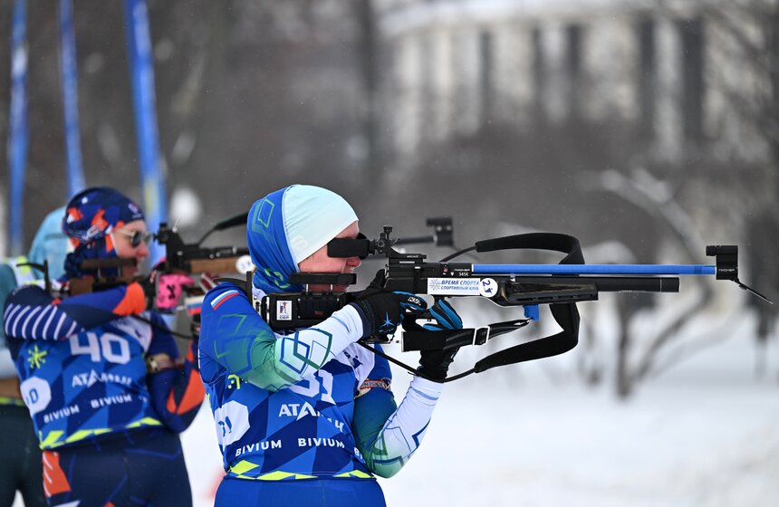 Кубок по любительскому биатлону Pioner Cup состоялся в "Лужниках" 26 фото