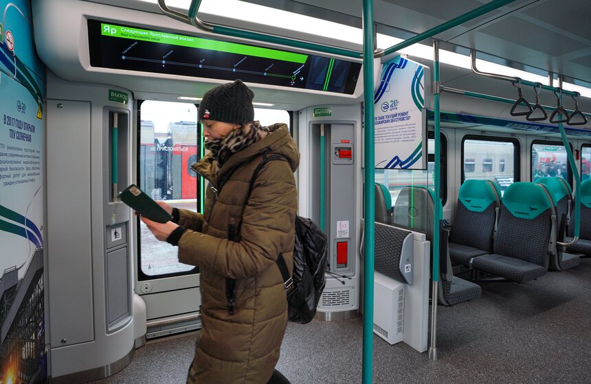 ЦППК запустила брендированный поезд к 20-летию 13 фото