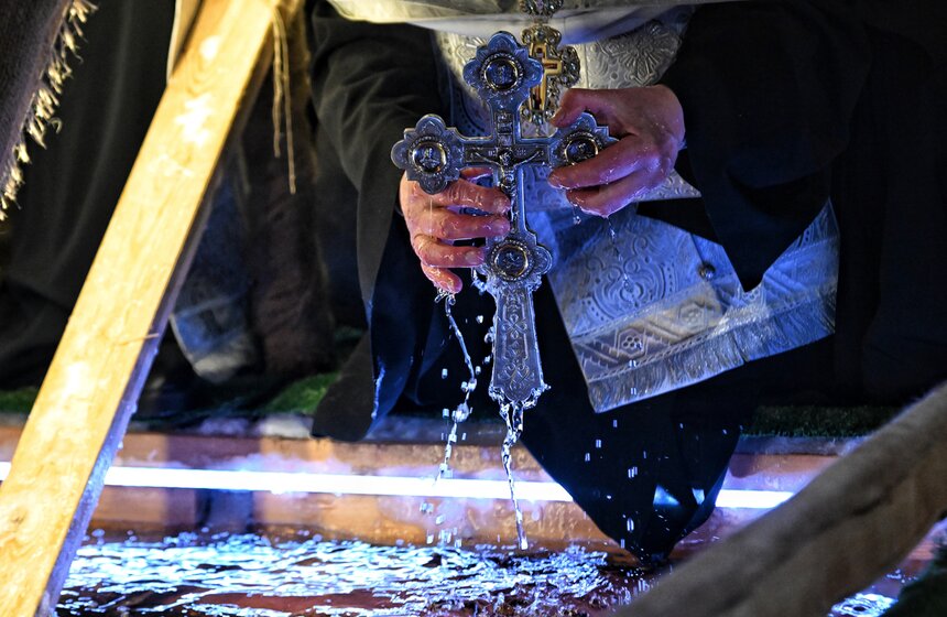 Крещенские купания прошли в Москве 3 фото