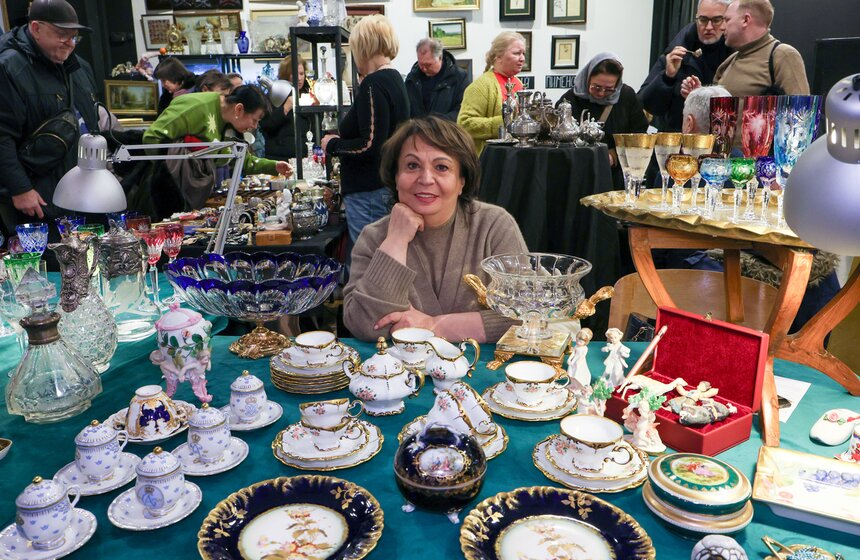 82-й Антикварный маркет "Блошинка" состоялся в Москве 6 фото