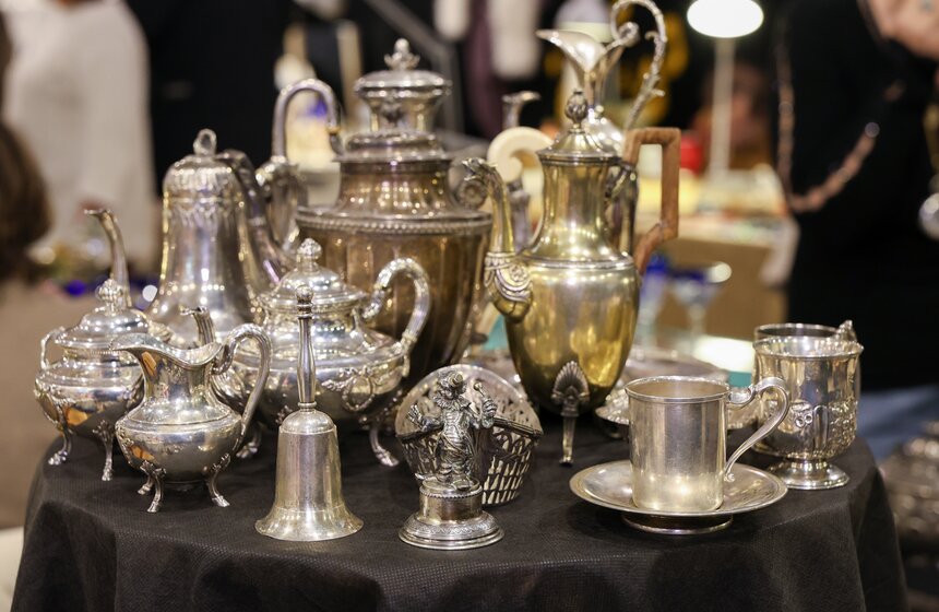 82-й Антикварный маркет "Блошинка" состоялся в Москве 14 фото