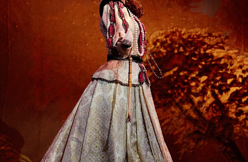 В парке Горького впервые представили балет "Жизель" 11 фото