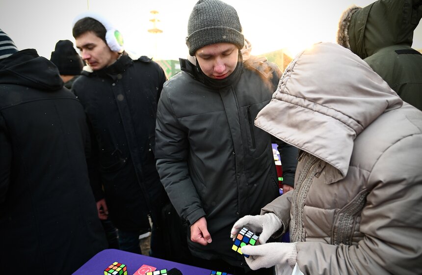 Праздник "Зимний день московского спорта" прошел в "Лужниках" 24 фото