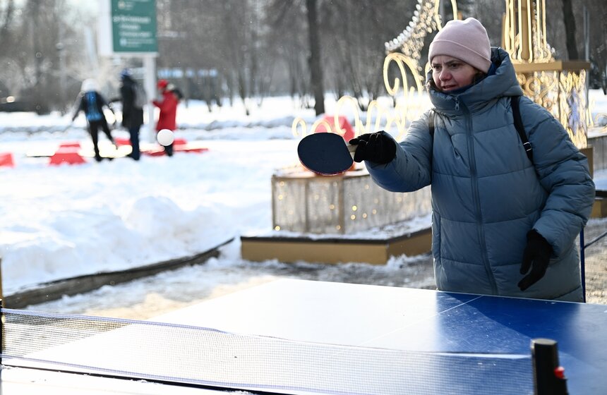 Праздник "Зимний день московского спорта" прошел в "Лужниках" 12 фото