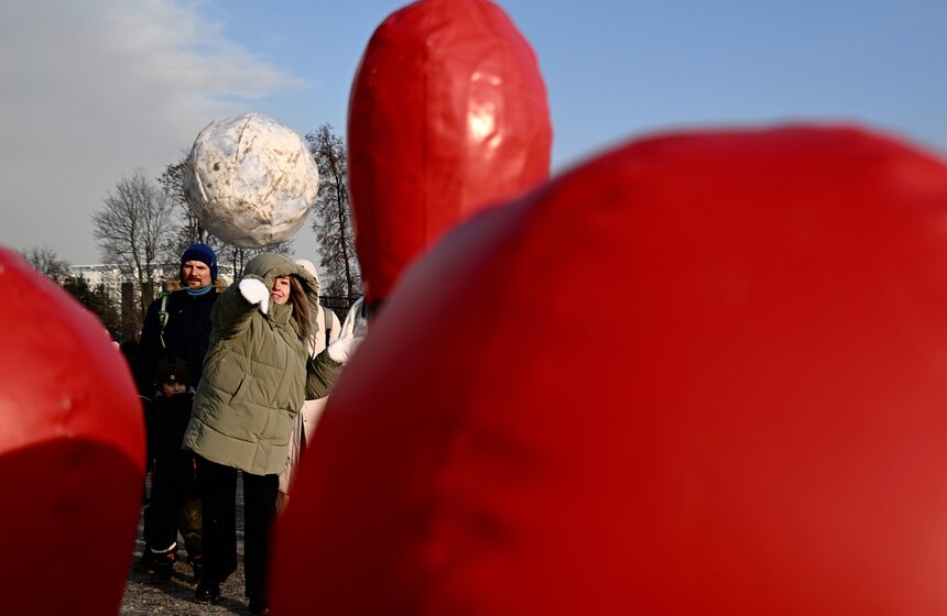 Праздник "Зимний день московского спорта" прошел в "Лужниках" 17 фото