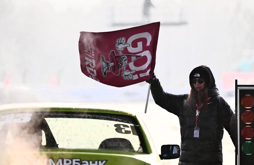 Второй этап "Зимнего Кубка РДС" по дрифту состоялся в Москве 9 фото