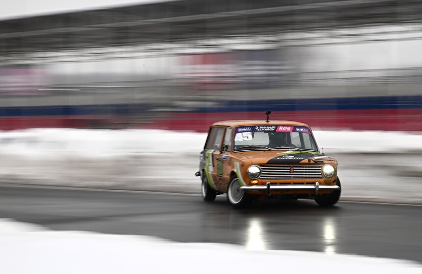 Второй этап "Зимнего Кубка РДС" по дрифту состоялся в Москве 21 фото