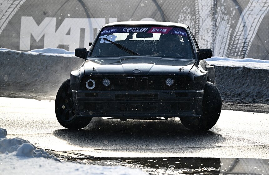 Второй этап "Зимнего Кубка РДС" по дрифту состоялся в Москве 19 фото