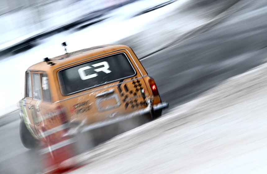 Второй этап "Зимнего Кубка РДС" по дрифту состоялся в Москве 13 фото