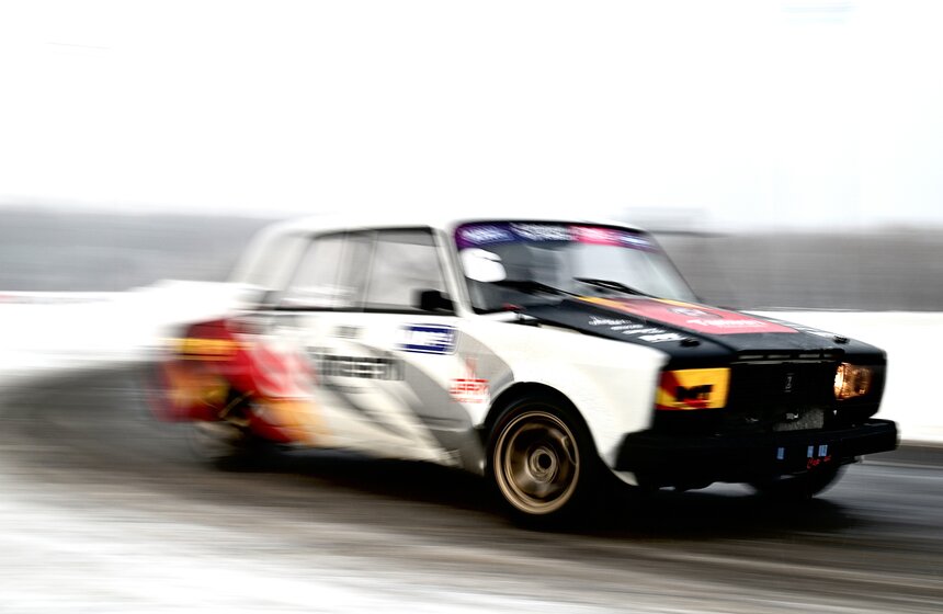 Второй этап "Зимнего Кубка РДС" по дрифту состоялся в Москве 12 фото