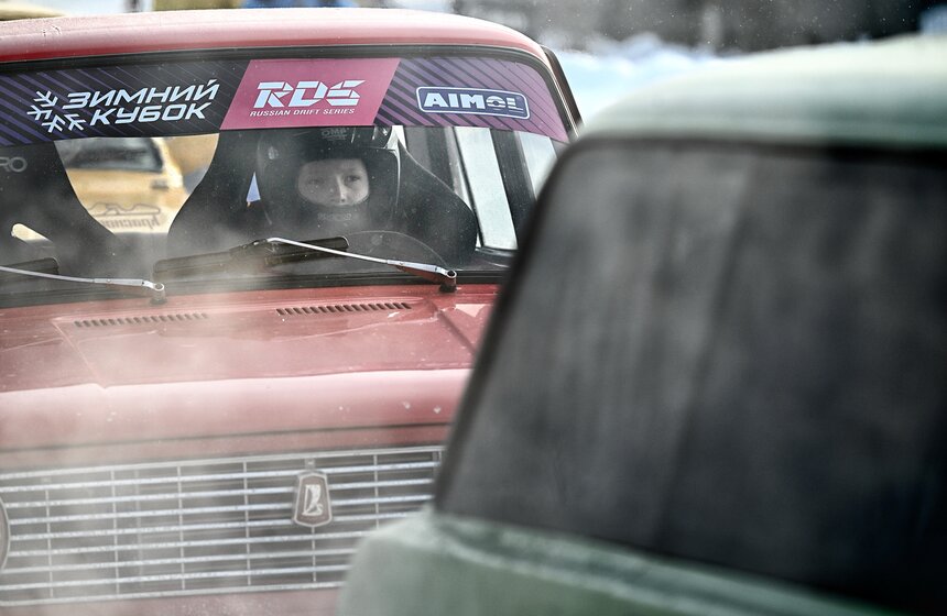 Второй этап "Зимнего Кубка РДС" по дрифту состоялся в Москве 7 фото
