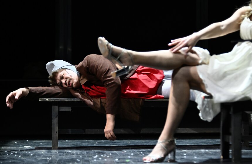 Премьера спектакля "Лавр" состоялась в Театре на Малой Ордынке 17 фото