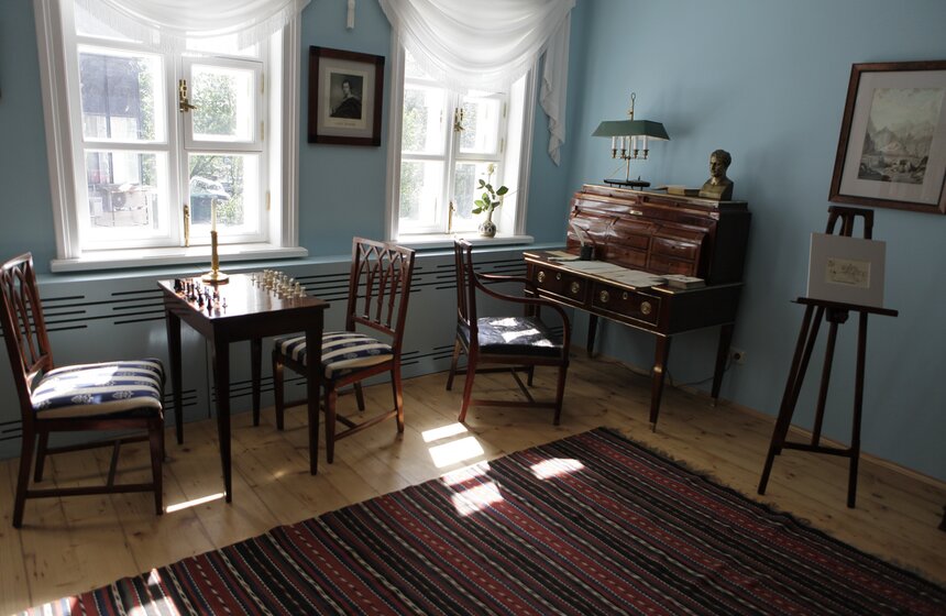 В центре Москвы открылся отреставрированный дом-музей Лермонтова 8 фото