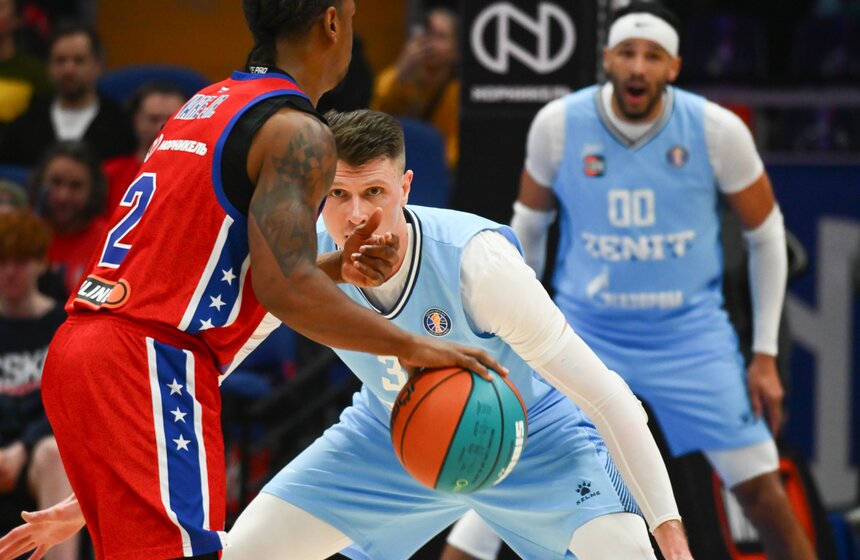 ЦСКА победил "Зенит" в матче по баскетболу Единой лиги ВТБ 14 фото