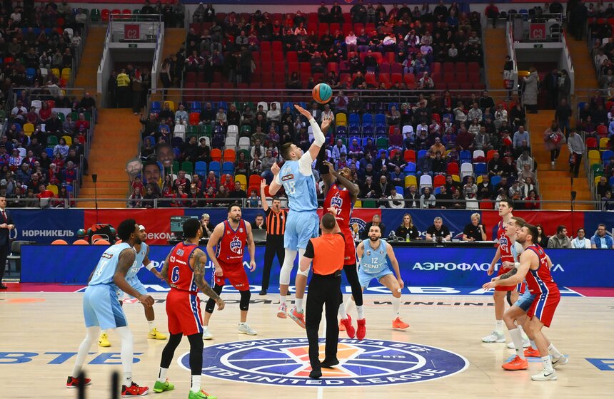 ЦСКА победил "Зенит" в матче по баскетболу Единой лиги ВТБ 3 фото