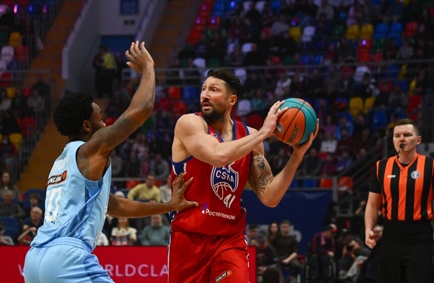 ЦСКА победил "Зенит" в матче по баскетболу Единой лиги ВТБ 5 фото