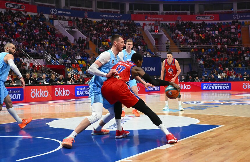 ЦСКА победил "Зенит" в матче по баскетболу Единой лиги ВТБ 6 фото